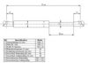 PEUGE 8731Q5 Gas Spring, rear windscreen